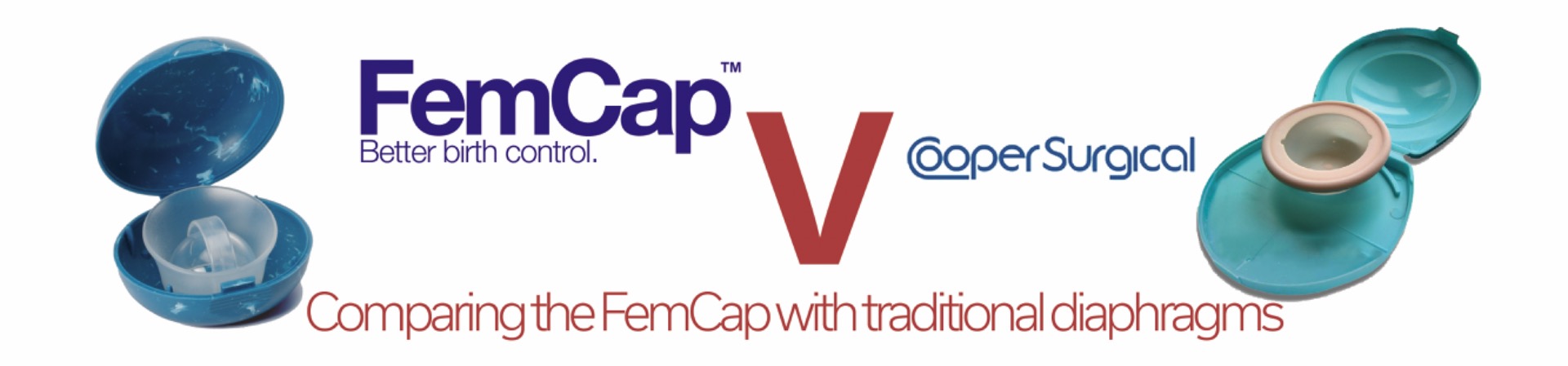 FemCap Cervical Cap V Diaphragms